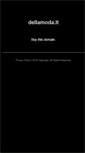 Mobile Screenshot of dellamoda.it